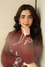 Claret Farshi Shalwar
